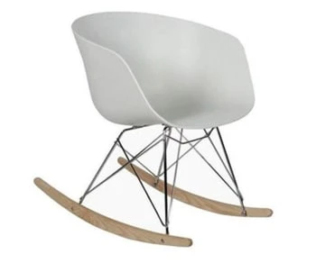 Chaise à bascule scandinave design moutarde Meubles & Design Fauteuils Chaise à Bascule Scandinave Design Moutarde -Magasin De Chaises chaise a bascule scandinave design blanc 5