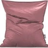 Sitting Point Poufs Coussin D'intérieur Géant Aspect Velours Vieux Rose 170x130cm