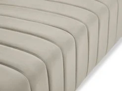Micadoni Home Fauteuils Fauteuil 1 Place En Velours Beige -Magasin De Chaises fauteuil 1 place en velours beige 3