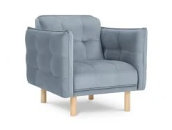 Micadoni Home Fauteuils Fauteuil 1 Place En Velours Rouge -Magasin De Chaises fauteuil 1 place en velours bleu clair