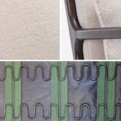 Alice's Garden Fauteuils Fauteuil à Bouclettes , Pieds Bois D'hévéa Teinté Wengé 5 Alice's Garden Fauteuils Fauteuil à Bouclettes , Pieds Bois D'hévéa Teinté Wengé -Magasin De Chaises fauteuil a bouclettes pieds bois d hevea teinte wenge 5