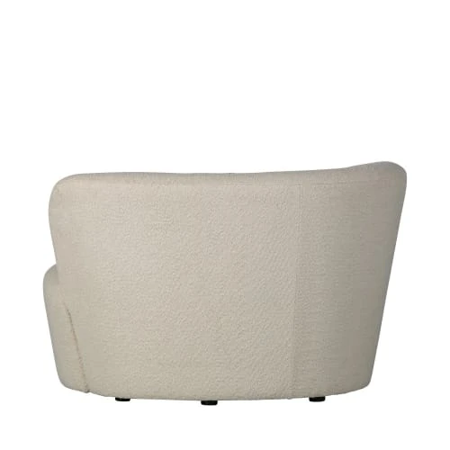Fauteuil angle gauche en tissu bouclette ecru Woood Fauteuils Fauteuil Angle Gauche En Tissu Bouclette Ecru -Magasin De Chaises fauteuil angle gauche en tissu bouclette ecru 4