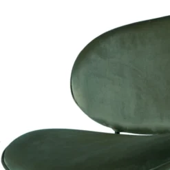Maisons Du Monde Fauteuils Fauteuil Bas En Velours Vert -Magasin De Chaises fauteuil bas en velours vert 1000 9 9 209806 4