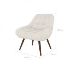 Rendez Vous Déco Fauteuils Fauteuil Blanc Effet Laine Bouclette 8 Rendez Vous Déco Fauteuils Fauteuil Blanc Effet Laine Bouclette -Magasin De Chaises fauteuil blanc effet laine bouclette 2