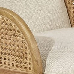 Robin Des Bois Fauteuils Fauteuil Cannage Et Velours -Magasin De Chaises fauteuil cannage et velours 5