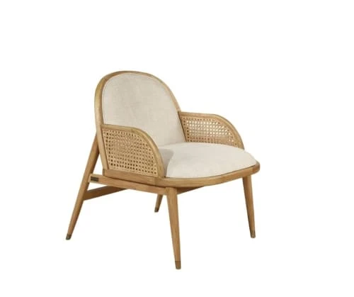 Robin Des Bois Fauteuils Fauteuil Cannage Et Velours -Magasin De Chaises fauteuil cannage et velours