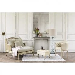 Maisons Du Monde Assises Fauteuil Capitonné En Lin -Magasin De Chaises fauteuil capitonne en lin 1000 10 28 175467 4