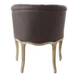 Maisons Du Monde Fauteuils Fauteuil Capitonné En Lin Coloris Taupe Grisé 2 Maisons Du Monde Fauteuils Fauteuil Capitonné En Lin Coloris Taupe Grisé -Magasin De Chaises fauteuil capitonne en lin coloris taupe grise 1000 7 27 199451 3