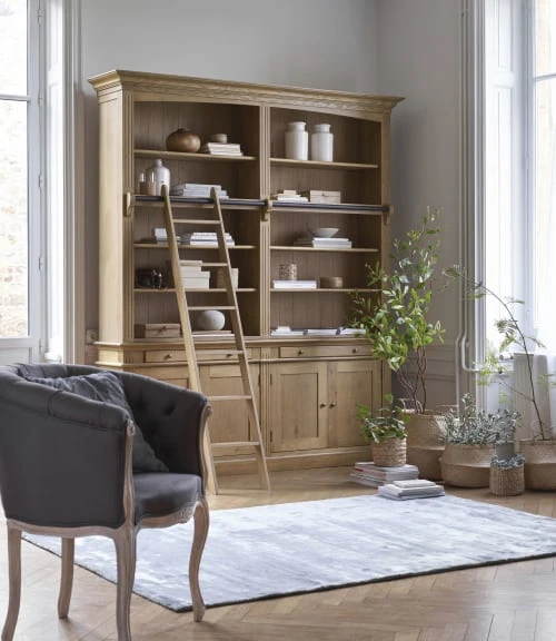 Fauteuil capitonné en lin coloris taupe grisé Maisons Du Monde Fauteuils Fauteuil Capitonné En Lin Coloris Taupe Grisé -Magasin De Chaises fauteuil capitonne en lin coloris taupe grise 1000 7 27 199451 6