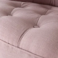 Maisons Du Monde Fauteuils Fauteuil Capitonné En Lin Lavé Rose Poudré 3 Maisons Du Monde Fauteuils Fauteuil Capitonné En Lin Lavé Rose Poudré -Magasin De Chaises fauteuil capitonne en lin lave rose poudre 1000 15 33 175472 4