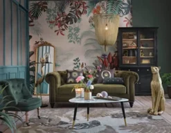 Maisons Du Monde Fauteuils Fauteuil Capitonné En Velours Vert 3 Maisons Du Monde Fauteuils Fauteuil Capitonné En Velours Vert -Magasin De Chaises fauteuil capitonne en velours vert 1000 5 5 225833 4