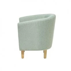 Beliani Fauteuils Fauteuil Club En Tissu Vert Clair -Magasin De Chaises fauteuil club en tissu vert clair 5