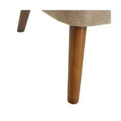 Wadiga Fauteuils Fauteuil Compact Et Enveloppant Beige Tissu Chenille -Magasin De Chaises fauteuil compact et enveloppant beige tissu chenille 2