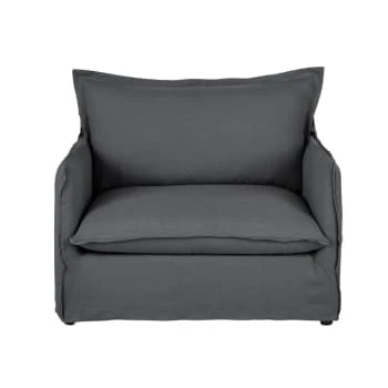 Fauteuil convertible en lin froissé bleu céladon Maisons Du Monde Fauteuils Fauteuil Convertible En Lin Froissé Bleu Céladon -Magasin De Chaises fauteuil convertible en lin froisse gris anthracite barcelone 1000 12 24 201088 1 1