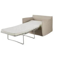 Magasin De Chaises -Magasin De Chaises fauteuil convertible en lin superieur beige 1000 15 25 221712 2