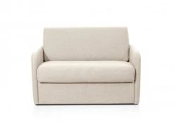 Usinestreet Fauteuils Fauteuil Convertible Express En Tissu Beige - Couchage 100x190