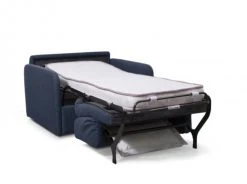 Usinestreet Fauteuils Fauteuil Convertible Express En Tissu Bleu Foncé - Couchage 70x190 -Magasin De Chaises fauteuil convertible express en tissu bleu fonce couchage 70x190 4