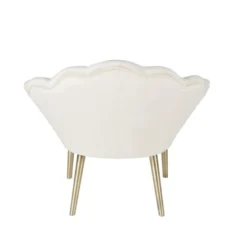 Maisons Du Monde Fauteuils Fauteuil Coquillage En Velours Beige -Magasin De Chaises fauteuil coquillage en velours beige 1000 1 38 219675 4