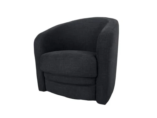 Fauteuil crapaud 1 place en tissu bleu marine DIVA SALON Fauteuils Fauteuil Crapaud 1 Place En Tissu Bleu Marine -Magasin De Chaises fauteuil crapaud 1 place en tissu bleu marine 1