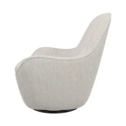 Drawer Fauteuils Fauteuil Design En Tissu Bouclette Beige -Magasin De Chaises fauteuil design en tissu bouclette beige 3
