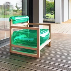 Mojow Fauteuils Fauteuil Design En TPU Et Bois PEFC -Magasin De Chaises fauteuil design en tpu et bois pefc 3