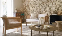 Maisons Du Monde Fauteuils Fauteuil écru Cannage En Rotin Et Bois De Bouleau -Magasin De Chaises fauteuil ecru cannage en rotin et bois de bouleau 1000 12 25 219703 5