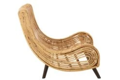 Hellin Fauteuils Fauteuil En Bambou Et Rotin Naturel -Magasin De Chaises fauteuil en bambou et rotin naturel 4