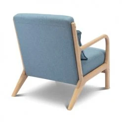 Alice's Garden Fauteuils Fauteuil En Bois Avec Tissu Vert D'eau 65x 80x79cm 8 Alice's Garden Fauteuils Fauteuil En Bois Avec Tissu Vert D'eau 65x 80x79cm -Magasin De Chaises fauteuil en bois avec tissu vert d eau 65x 80x79cm 2