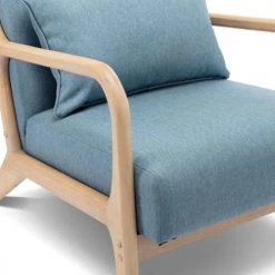 Alice's Garden Fauteuils Fauteuil En Bois Avec Tissu Vert D'eau 65x 80x79cm 9 Alice's Garden Fauteuils Fauteuil En Bois Avec Tissu Vert D'eau 65x 80x79cm -Magasin De Chaises fauteuil en bois avec tissu vert d eau 65x 80x79cm 3