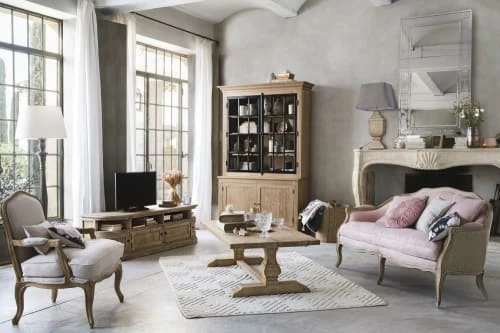 Fauteuil en coton coloris lin et chêne Maisons Du Monde Fauteuils Fauteuil En Coton Coloris Lin Et Chêne -Magasin De Chaises fauteuil en coton coloris lin et chene 1000 15 21 166768 9