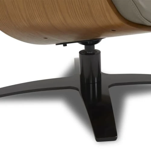 Fauteuil en cuir et bois chêne naturel - Cuir Taupe My New Design Fauteuils Fauteuil En Cuir Et Bois Chêne Naturel - Cuir Taupe -Magasin De Chaises fauteuil en cuir et bois chene naturel cuir taupe 5