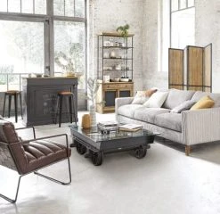 Maisons Du Monde Fauteuils Fauteuil En Cuir Marron -Magasin De Chaises fauteuil en cuir marron 1000 11 30 155748 15