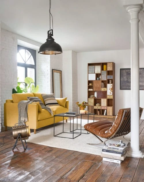 Maisons Du Monde Fauteuils Fauteuil En Cuir Marron Effet Vieilli 3 Maisons Du Monde Fauteuils Fauteuil En Cuir Marron Effet Vieilli – Image 3