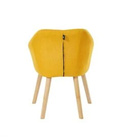 Baita Fauteuils Fauteuil En Tissu 1 Place Jaune -Magasin De Chaises fauteuil en tissu 1 place jaune 10