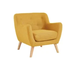 Baita Fauteuils Fauteuil En Tissu 1 Place Jaune 2 Baita Fauteuils Fauteuil En Tissu 1 Place Jaune -Magasin De Chaises fauteuil en tissu 1 place jaune 2