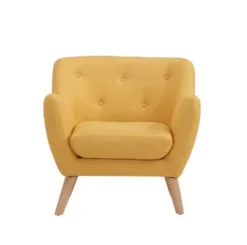 Baita Fauteuils Fauteuil En Tissu 1 Place Jaune 5 Baita Fauteuils Fauteuil En Tissu 1 Place Jaune -Magasin De Chaises fauteuil en tissu 1 place jaune 5