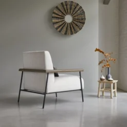 Tikamoon Fauteuils Fauteuil En Tissu -Magasin De Chaises fauteuil en tissu 3