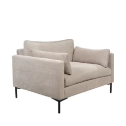 Zuiver Fauteuils Fauteuil En Tissu Beige