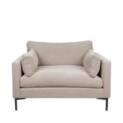 Zuiver Fauteuils Fauteuil En Tissu Beige 3 Zuiver Fauteuils Fauteuil En Tissu Beige -Magasin De Chaises fauteuil en tissu beige 3