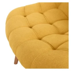 Rendez Vous Déco Fauteuils Fauteuil En Tissu Jaune 4 Rendez Vous Déco Fauteuils Fauteuil En Tissu Jaune -Magasin De Chaises fauteuil en tissu jaune 10