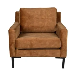 Dutchbone Fauteuils Fauteuil En Tissu Marron