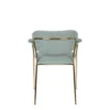 White Label Fauteuils Fauteuil En Tissu Vert Clair