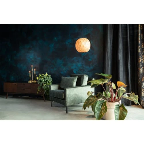 Fauteuil en tissu vert kaki Dutchbone Fauteuils Fauteuil En Tissu Vert Kaki -Magasin De Chaises fauteuil en tissu vert kaki 2