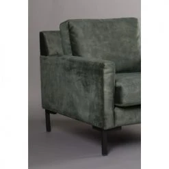 Dutchbone Fauteuils Fauteuil En Tissu Vert Kaki 4 Dutchbone Fauteuils Fauteuil En Tissu Vert Kaki -Magasin De Chaises fauteuil en tissu vert kaki 4