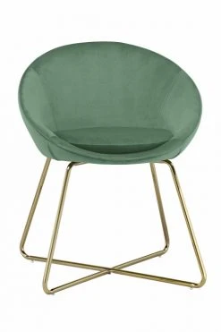 Baita Fauteuils Fauteuil En Velours 1 Place Vert