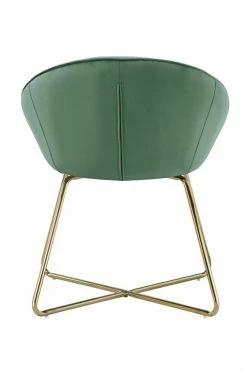 Baita Fauteuils Fauteuil En Velours 1 Place Vert -Magasin De Chaises fauteuil en velours 1 place vert 3