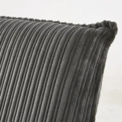 Maisons Du Monde Fauteuils Fauteuil En Velours Côtelé Gris -Magasin De Chaises fauteuil en velours cotele gris 1000 11 2 196310 4