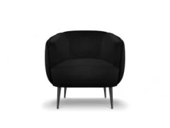 Micadoni Home Fauteuils Fauteuil En Velours Vert Bouteille 5 Micadoni Home Fauteuils Fauteuil En Velours Vert Bouteille -Magasin De Chaises fauteuil en velours noir 1