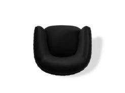 Micadoni Home Fauteuils Fauteuil En Velours Noir 3 Micadoni Home Fauteuils Fauteuil En Velours Noir -Magasin De Chaises fauteuil en velours noir 6