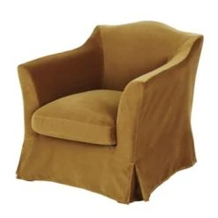 Maisons Du Monde Fauteuils Fauteuil En Velours Ocre 5 Maisons Du Monde Fauteuils Fauteuil En Velours Ocre -Magasin De Chaises fauteuil en velours ocre anaelle 1000 2 30 213148 1 1